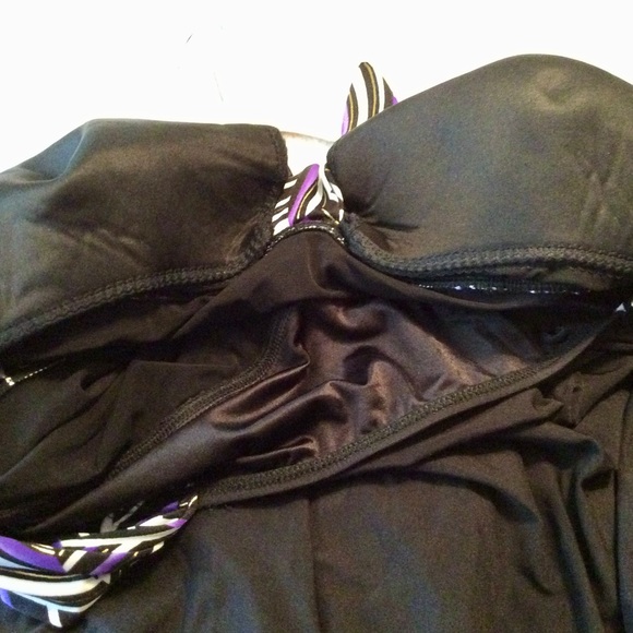 🌟4xHP🌟Robby Len Knot Front Plus Swimsuit 22W - Picture 6 of 6